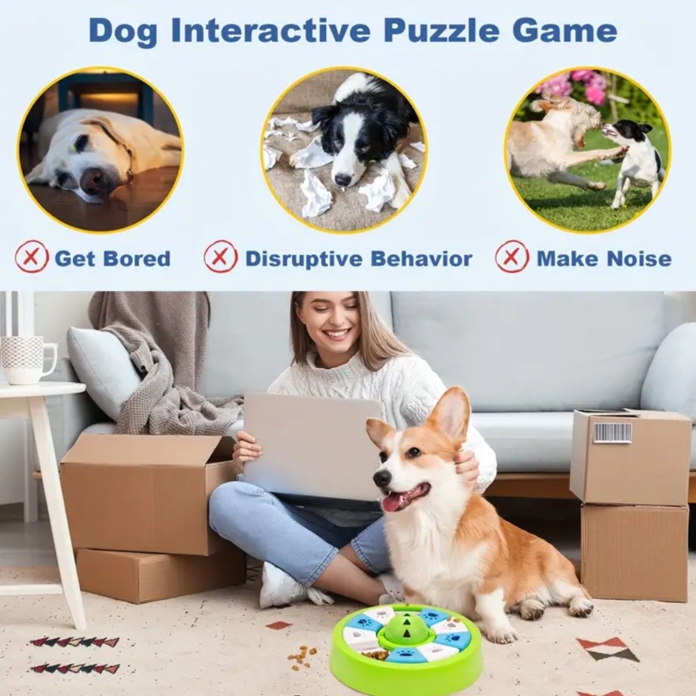 NIB 🪢 Slow Feeder & Puzzle Dog Bowl - Picture 6 of 7